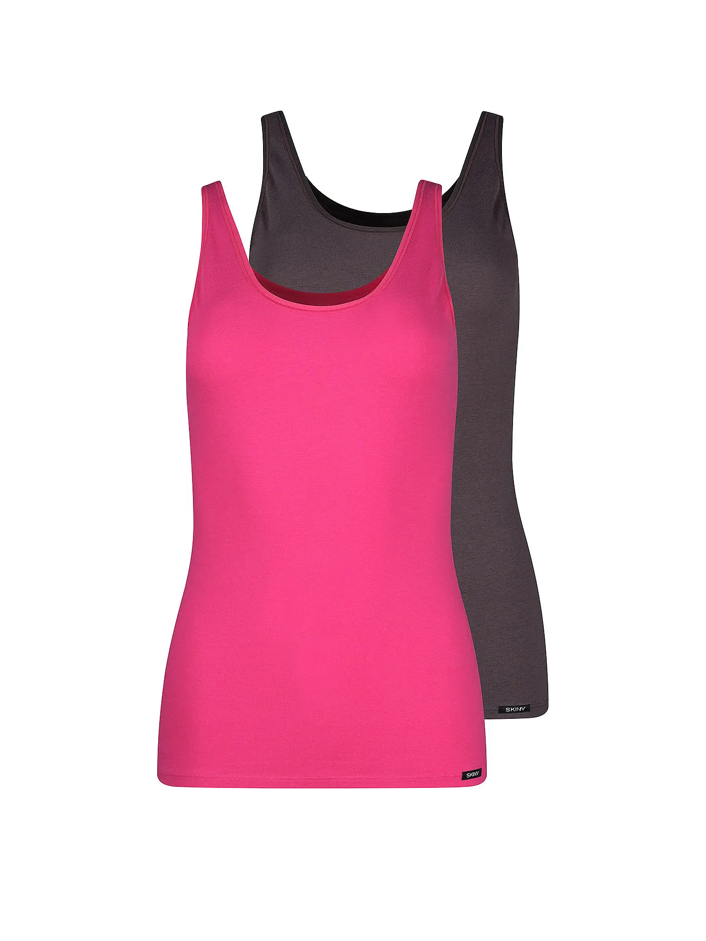 SKINY | Tank Top ADVANTAGE COTTON 2er Pkg federalblue selection | pink